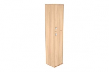 Шкаф высокий узкий правый (1 средняя дверь ЛДСП, 1 низкая дверь ЛДСП) Style Л.СУ-1.8Пр