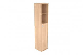 Шкаф высокий узкий правый (1 средняя дверь ЛДСП) Style Л.СУ-1.6Пр