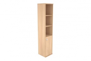 Шкаф высокий узкий правый (1 низкая дверь ЛДСП) Style Л.СУ-1.1Пр