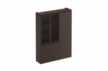 Шкаф комбинированный (для одежды + со стеклом) Mark 359
