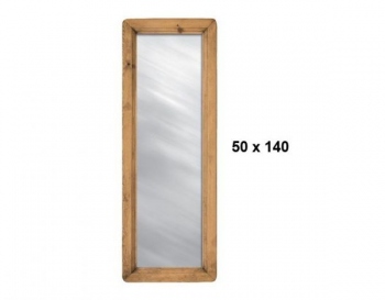 Зеркало MIRMEX 50 х 140 из массива сосны Pin magic