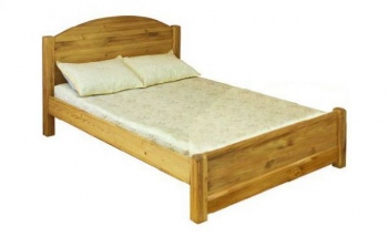 Кровать LMEX 180 РВ спальное место 180 х 200 см c низким изножьем из массива сосны Pin magic